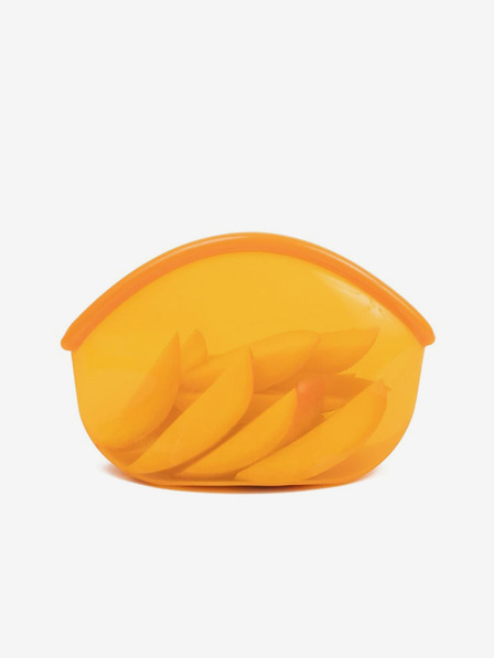 Fossil Orange Food Huggers Silikon-Lebensmittelbeutel (900 ml)