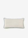 HIP 30 x 60 cm - Blau und cremefarbenes Wendekissen HIP Camunda