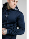 Siksilk Dunkelblauer Herren Hoodie SikSilk