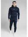 Siksilk Dunkelblauer Herren Hoodie SikSilk