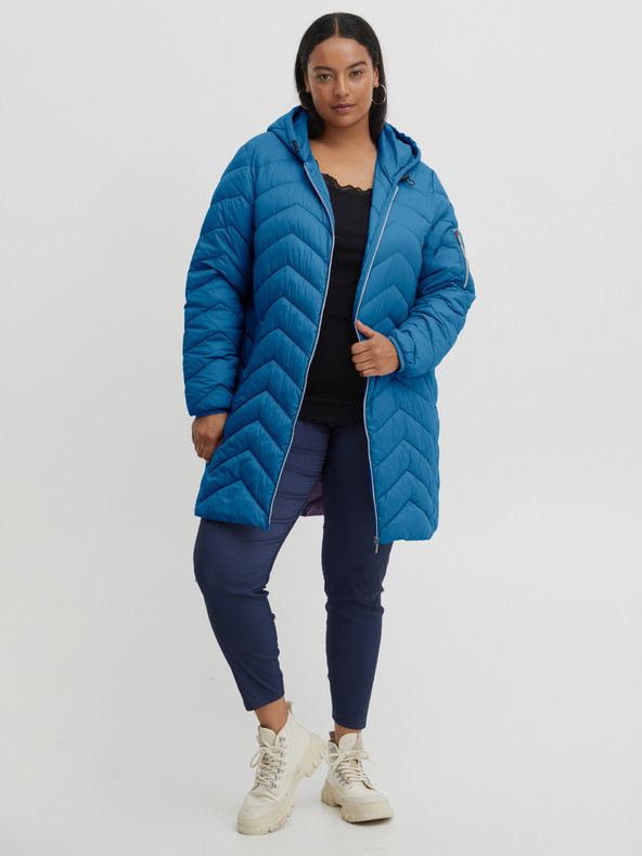 Fransa Blaue Damen Steppjacke Fransa