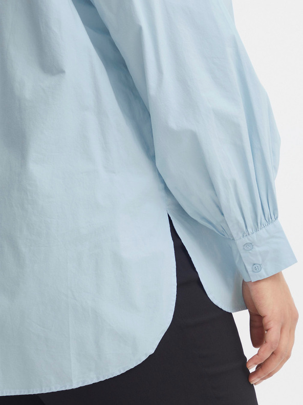 Fransa Hellblaues Damenhemd Fransa