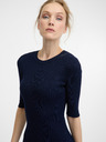 Orsay Dunkelblaues kurzes Damenkleid ORSAY