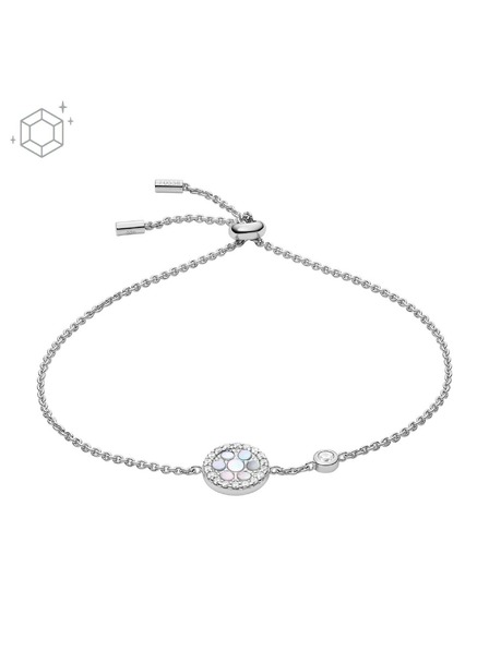 Fossil Silberarmband für Damen Fossil JFS00519040