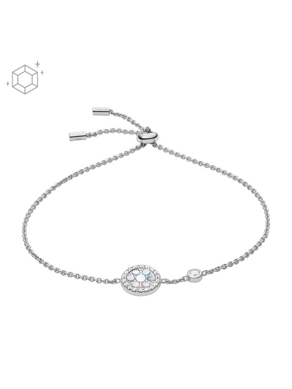 Fossil Silberarmband für Damen Fossil JFS00519040