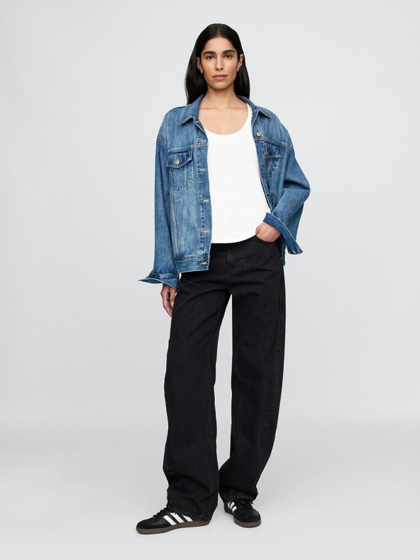 GAP Damen Leinen-Top GAP