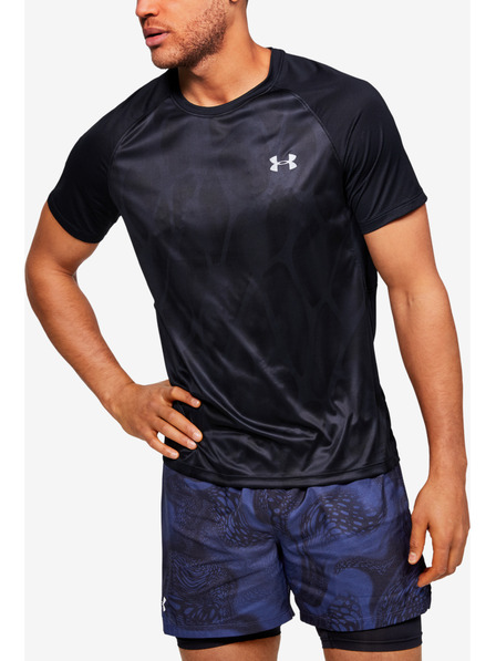 Under Armour Herren T-Shirt Under Armour M Qlifier Iso-Chill Printed Short S